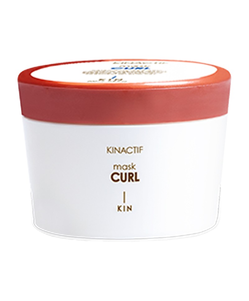 Kinactif Curl Mascarilla para dar nervio energía vigor e hidratación del cabello rizado natural o permanentado
