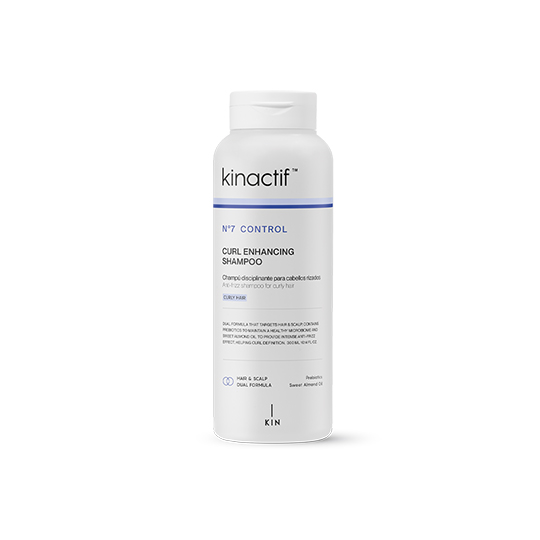 Champu Kinactif N7 Control Curl Enhancing para cabello rizado.