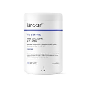 Mascarilla Kinactif N7 Control Curl Enhancing 2 en 1 formato profesional.