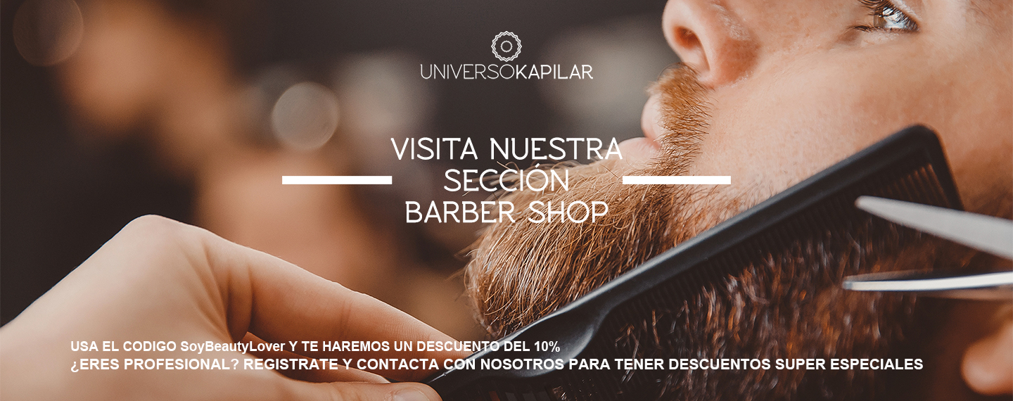 Productos veganos para barbería en Canarias Universo Kapilar
